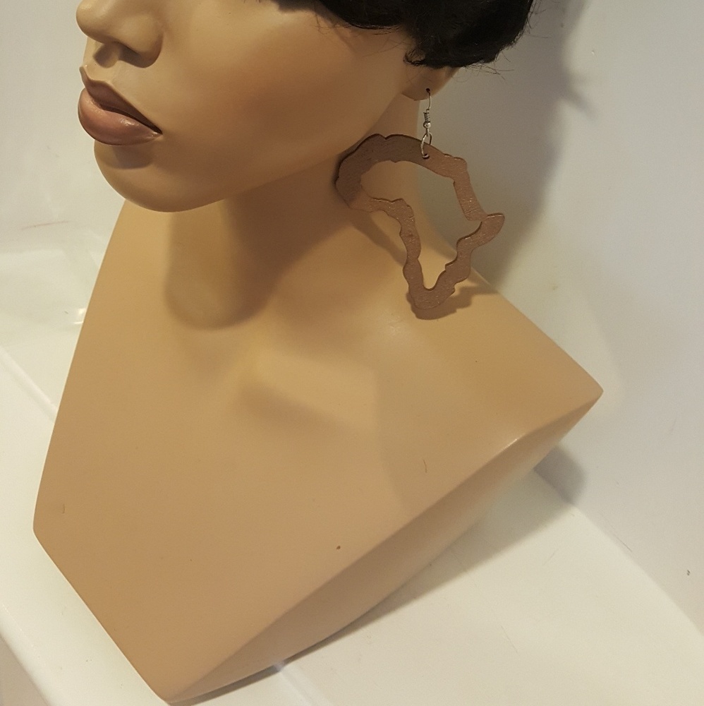 Africa Shape Earrings